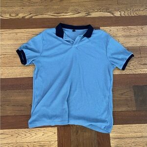 Men's Blue Polo Shirt